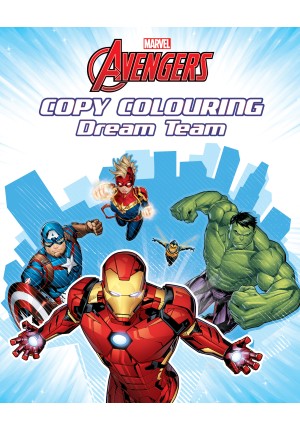 Marvel Avengers Copy Colouring Dream Team
