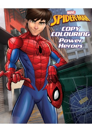 Marvel Spiderman Copy Colouring Power Heroes
