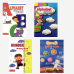 Writing Book Combo for Beginners-  Alphabet Writing(Capital), Alphabet Writing (Small), Number Writing (1-50) & Sulekh (Vol-0) (Set of 4 Books)