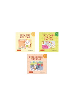 Cuty Story Books Part 3-6 (Set of 3 Books) (Positive Values Storybooks)