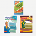 Olympiad Book Combo For Class 4: English Olympiad Challenger Class 4, Science Olympiad Challenger Class 4 & Maths Olympiad Munch Class 4 (With Answer Key) (Set of 3 Books)