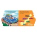 Flying Colours Cut out Board Book Combo on Transport (SET OF 5) (Cars, Aeroplane, Bus, Train, Ship)