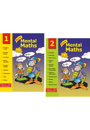 Mental Maths-Vol 1, Vol 2 ( Set of 2 Books)