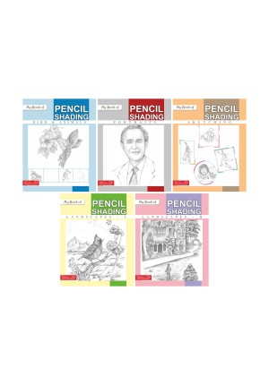 My Book of Pencil Shading (Set of 5 Books)