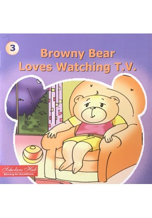 Browny Bear Loves Watching T.V.3.